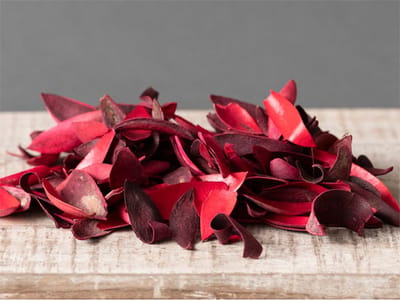 Decoratie blaadjes 084 -rood-