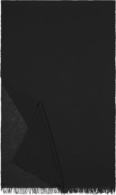 ROECKL Sjaal Basic Wool Scarf Black Zwart