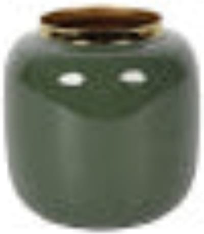 Vaas leger groen 13x13x12