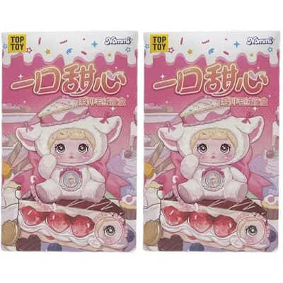 Authentieke Nuomi'Er Zoete Hapjes Serie Pluche Blind Box - Schattige Meisjes Bedeltje Poppetje Mysterie Verassing Cadeau Ornament