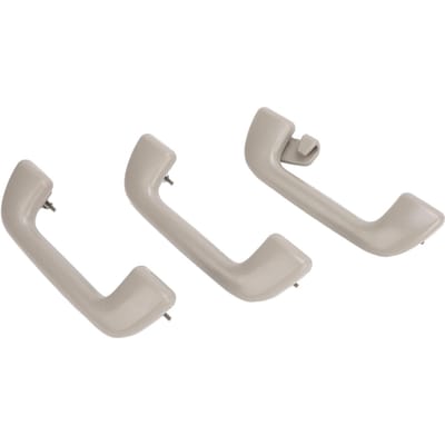 3 pièces Poignée de maintien intérieure de toit 74610‑52020 Toucher confortable Poignée de maintien de plafond pour Yaris Vios Corolla Altis Auris gray
