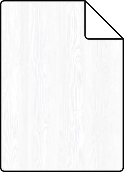 Proefstaal ESTAhome behang vintage sloophout planken wit - 26.5 x 21 cm - 138927-S
