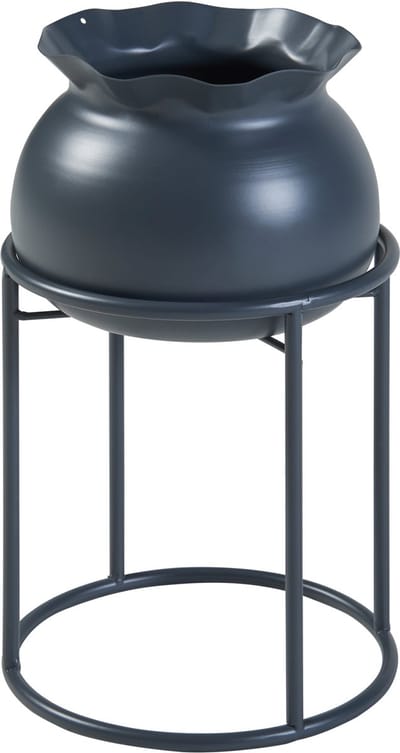 Plantenstandaard Assen 31,5x19,5 cm zwart [en.casa]
