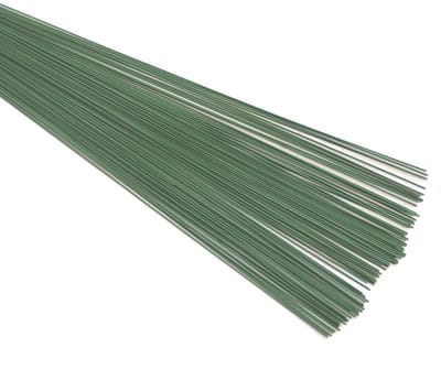 Stevige Groene Bloemensteekdraad 0.7mm voor Bloemschikken en Knutselen (ca. 100 stuks)
