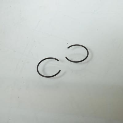 Paire de clips d'axe de piston Ø15 pour scooter Aprilia 125 Atlantic 2003 à 2011