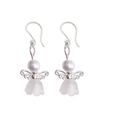 Allergievrij kerst engel zilverkleur-Charme Bijoux