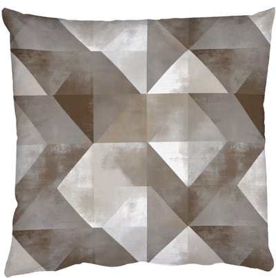 Sierkussens - Kussentjes Woonkamer - 50x50 cm - Geometrisch - Motief - Aardetinten