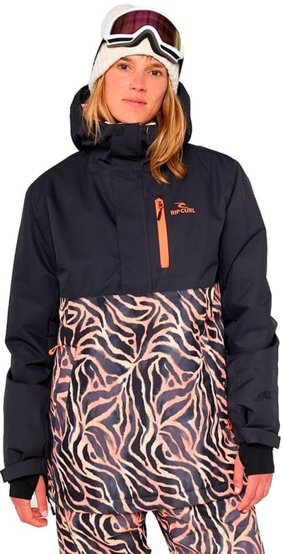 Rip Curl Anti Series 10k/10k Jas Zwart S Vrouw
