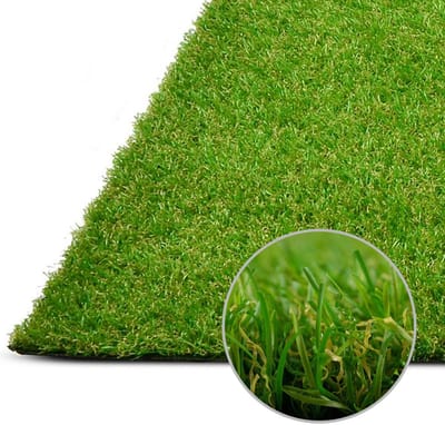 FLOORDIREKT Kunstgras Cambridge - Gazontapijt voor Buiten per Meter - Grastapijt - Opgerold Gras - voor Balkon & Tuin - 25mm Hoog - 200 x 1200 cm