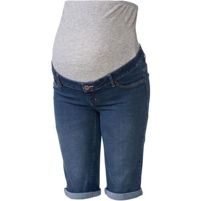 ESMARA Dames zwangerschaps jeansshorts (Donkerblauw, 34)