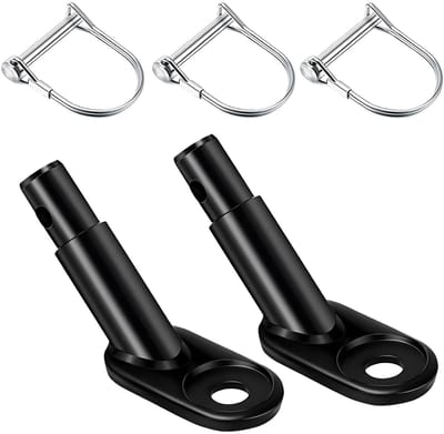 Dailygoods - Fietskar koppeling - fiets trekhaak - veiligheidspen - adapter - hondenaanhanger - kinderaanhanger - fietsaanhanger - geschikt voor fietsen