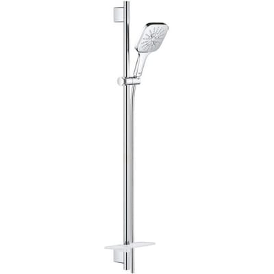 Grohe Rainshower SmartActive Cube - Doucheset - handdouche130, 3-jets, douchestang 90 cm en doucheslang, chroom 26586000
