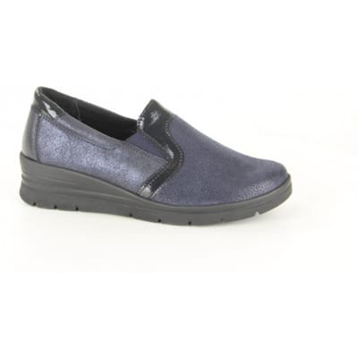 Sens Luna 56 blue dames instappers gekleed