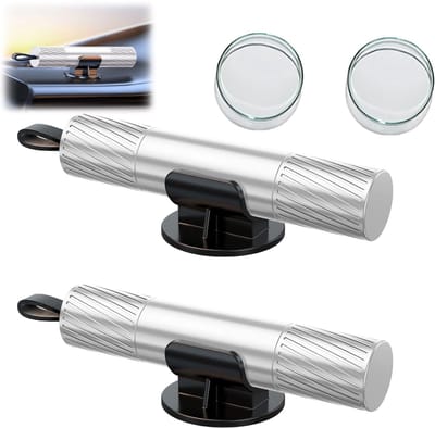 Dailygoods- Glasbreker - Veiligheidshamer Auto - Noodhamer - Gordelsnijder - 2-in-1 - Aluminium Legering - 171 gr