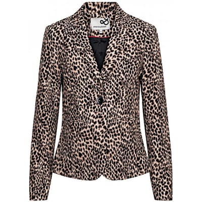 &Co Woman Blazer copenhagen animal black multi