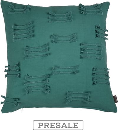 Uneven Ruffle Tiffany Kussen | 45 X 45 | Sierkussen Voor Woonkamer Of Slaapkamer