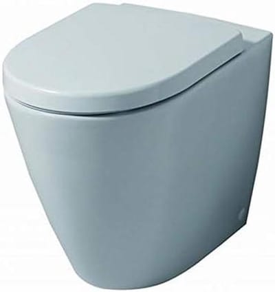 Toiletpot - Vloer toilet - Badkamer renovatie - Wandafvoer - Standaard formaat - Wit