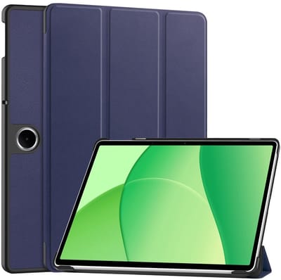 Coverup Tablethoes geschikt voor OPPO Pad SE Hoesje - Tri-Fold Book Case met Wake/Sleep - Blauw