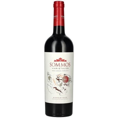 SOMMOS Varietales Somontano D.O.P 2022 14% Vol. 0,75l