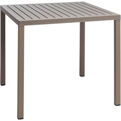Nardi Cube 80 Tafel - tortora