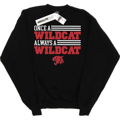 Disney Dames/Dames High School Musical The Musical Once A Wildcat Sweatshirt (Zwart)