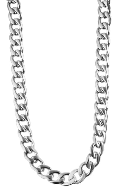 AKZENT Akzent Unisex ketting Edela, zilverkleurig, duurzaam
