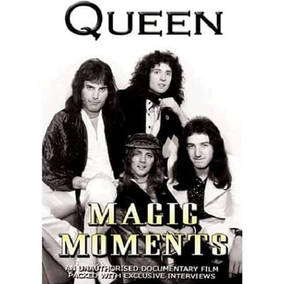 DVD QUEEN - Magische Momenten: Ongeautoriseerd CVIS361 Niet-Japanse Rock Gebruikt