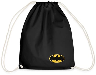 Batman small Logo Used Look Gymtas