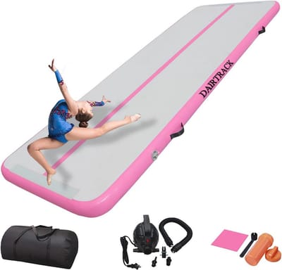 Opblaasbare Gymnastiek Luchtmat voor Training en Yoga – 30m Air Tumbling Mat