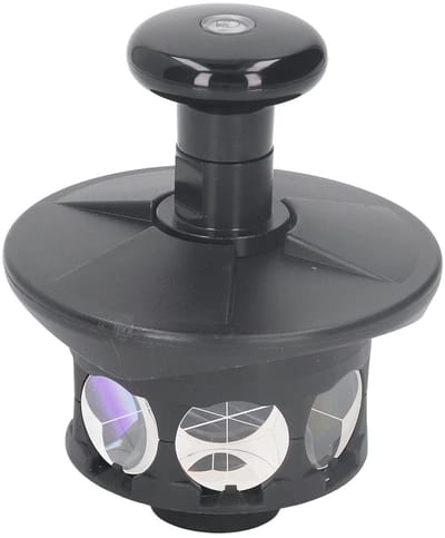 Automatische Tracking Meetstaaf met 360° Reflectieve Prismas voor Total Station en Landmeten