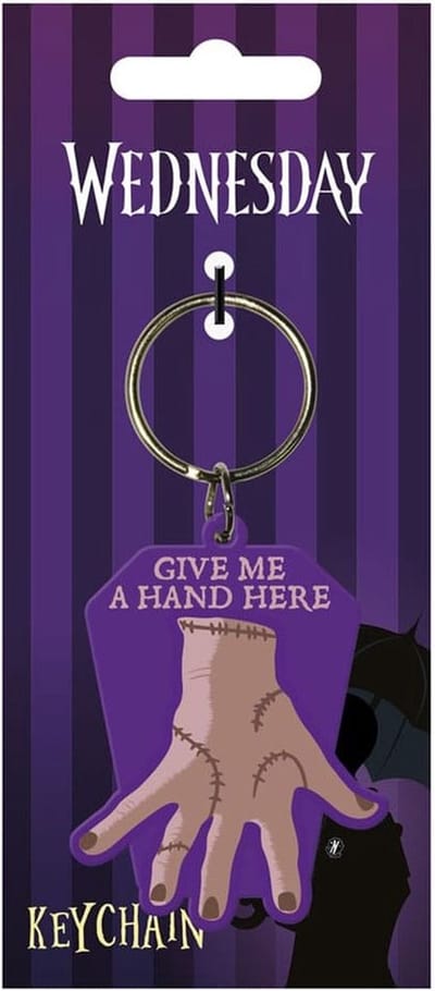 Wednesday Give me a Hand Here Sleutelhanger