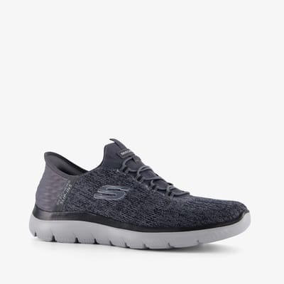 Skechers Summits - Key Pace Heren Instappers - Donkergrijs