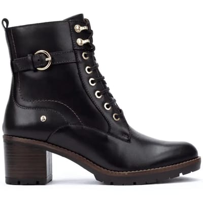 Pikolinos Llanes dames veterboot - Zwart - Maat 36