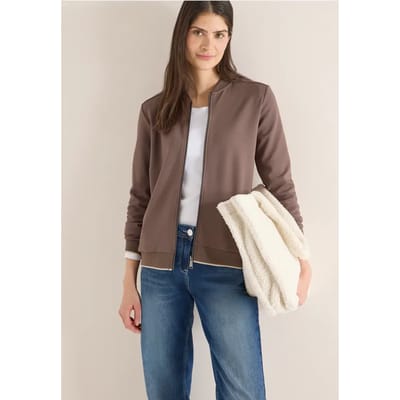 Blouson in effen kleur