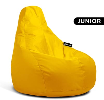 Casacomfy Premium Junior - Zitzak voor Kinderen - Ergonomisch - Waterafstotend - Geel