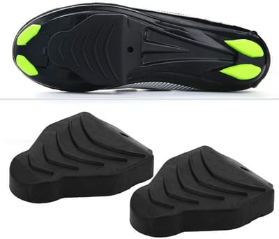 Golden crown - Fietsschoenplaatjes - Clipless Protector - Vervangingsaccessoire - Compact formaat - Schoenplaatjes Covers - Geschikt voor Indoor & Road ...