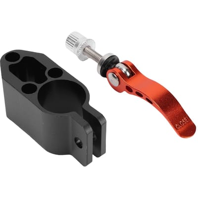 Pince de pliage pour trottinette électrique Compatible avec   M5pro Tige verticale en alliage d'aluminium Verrou robuste Remplacement Orange black