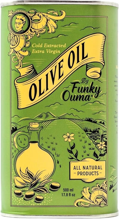 Funky Ouma - Olive Oil - Tin 500ml