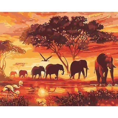 Diamant peinture point de croix mosaïques couverture complète broderie diamant broderie 20X30CM brown