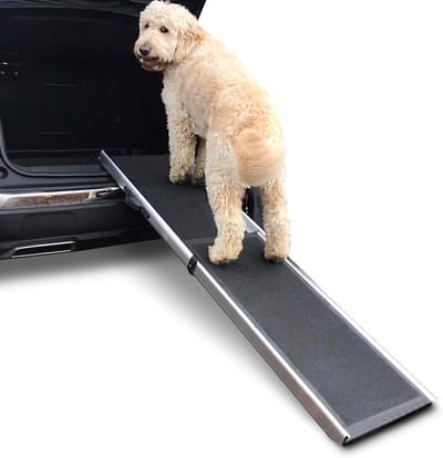 XXL Hondenloopbrug Auto - Telescopisch en Antislip voor Grote Honden