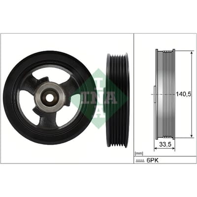 Schaeffler Ina Riemschijf, krukas INA 544 0149 10