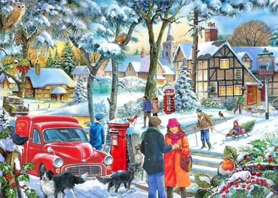 House of Puzzles legpuzzel Winter Wishes 1000 stukjes karton.