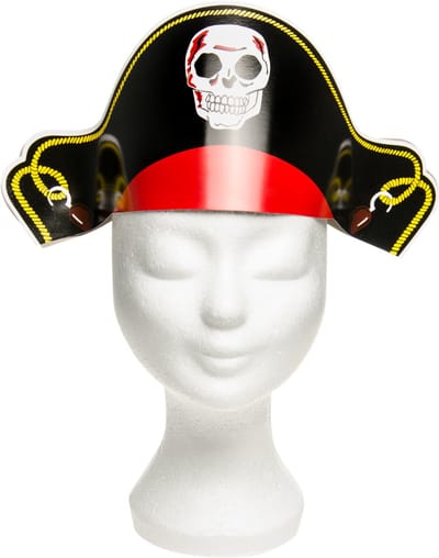 Duckiez Piratennhoed Papier/Karton - 12 stuks