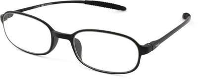 Leesbril Readr. FLEXIBEL - Kleur zwart - Sterkte + 1.00 – Buigzame Unisex leesbril - Zeer flexibel & lichtgewicht montuur - Hoogwaardige kwaliteit - Geschikt voor intensief gebruik