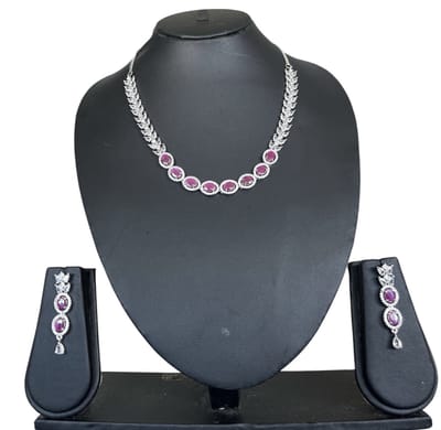 N3 Collecties Scarlet Radiance sieradenset met diamanten voor Dames