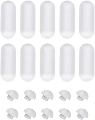 20x Universele Toiletzitting Bumpers - Stootdempers & Geluidsdemping voor WC Deksel
