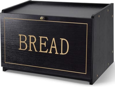 Broodtrommel Aanrecht - Opbergdoos Keuken - Brood Vers Houden - Duurzaam Massief Hout - 305 x 127 x 432 cm
