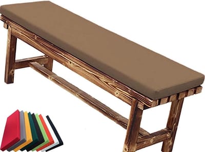 Bankkussen - Zitkussen Bank - Comfortabel Zitten - Dubbel Antislip Ontwerp - 170x55x5cm - H6
