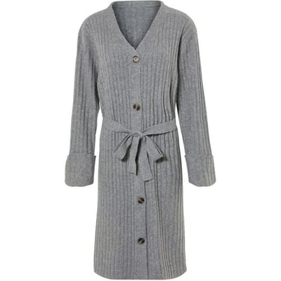 ESMARA Gebreid dames vest (Grijs, S (36/38))