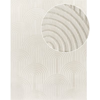 Vachtkleed Lelystar crème 80x150 cm